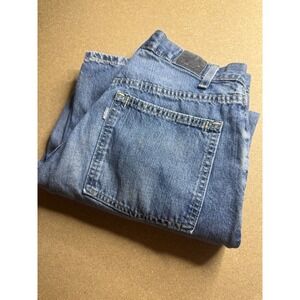 Vintage Levis SilverTab Baggy Fit Jeans Mens 31x30 Blue Denim Made‎ in USA 90s